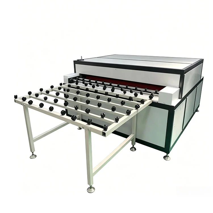 Máquina de lavar e secar vidro isolado horizontal 1200