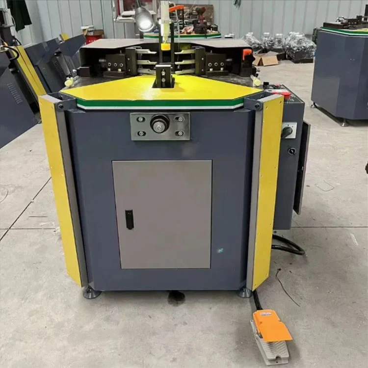 Máquina combinadora de canto de perfil de alumínio de 140 mm