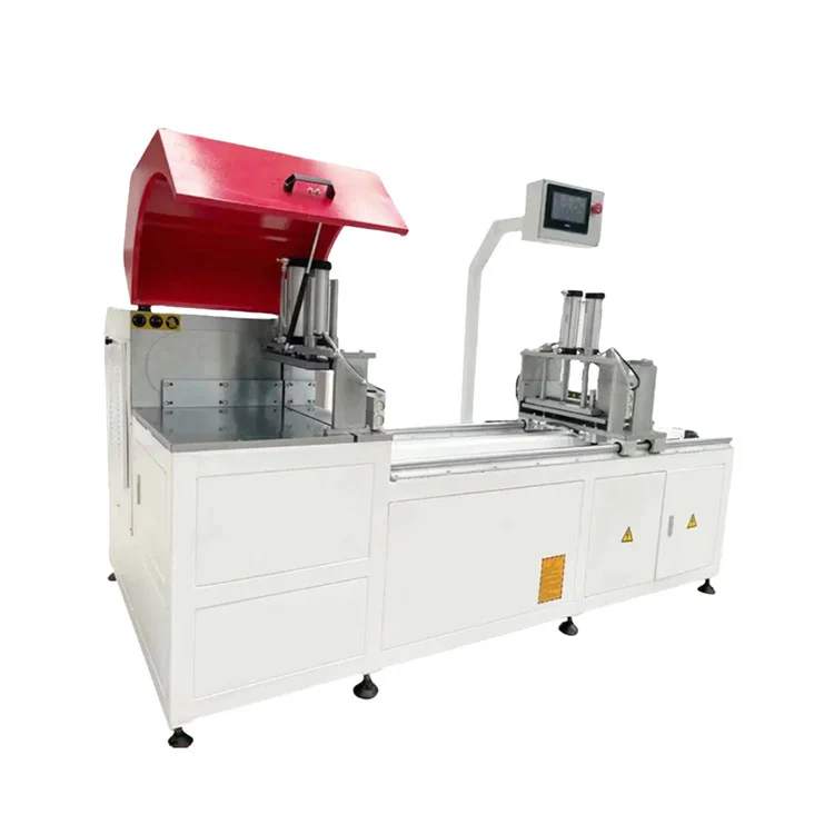 Serra circular CNC para perfis industriais de alumínio