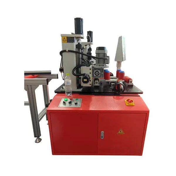 Máquina de inserção de tira serrilhada com ruptura térmica de motor duplo