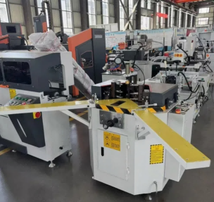 Máquina de crimpagem de canto de perfil de alumínio para serviço pesado de 140 mm