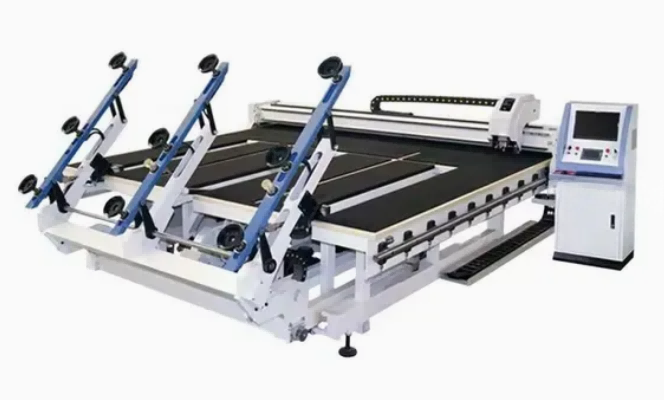 Máquina de corte de vidro CNC de precisão para produção de vidro isolante